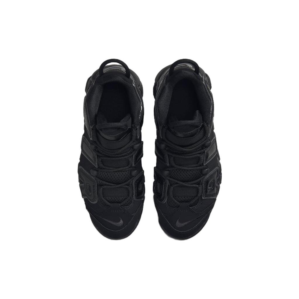 (GS) Nike Air More Uptempo 'Triple Black' Kids' FV2264-001