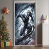 Superhero Theme Backdrop Venom Child Birthday Party Decoration Door Frame Banner Baby Shower Supplies Photography Studio Props