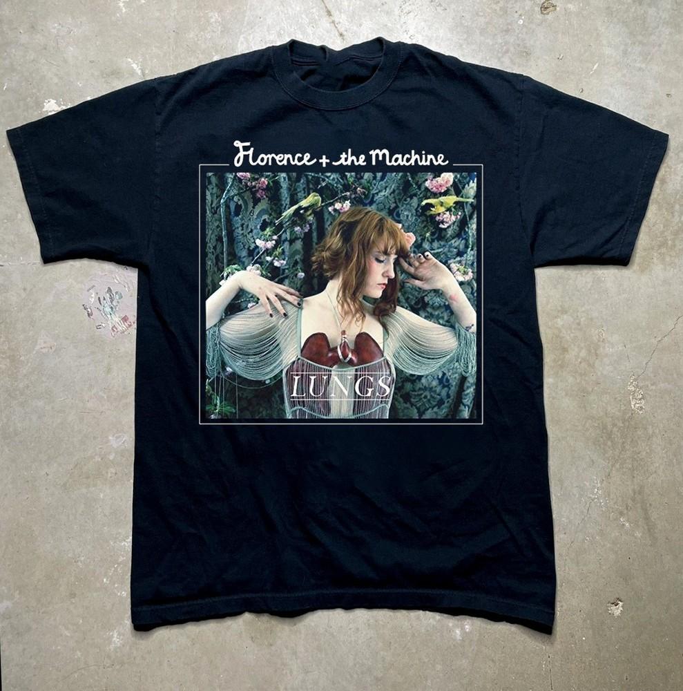 Редкая футболка Florence and the Machine Lungs Унисекс Концертная S - 5XL EL714 Унисекс Футболка