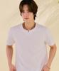 CHASECULT Men'S Modified Neck Slit Short Sleeve T-Shirt-Dbzk5807C0A