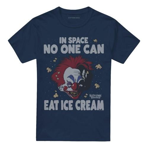 Killer Klowns From Outer Space Unisex Adult No One Can Eat Ice Cream Clown T-Shirt