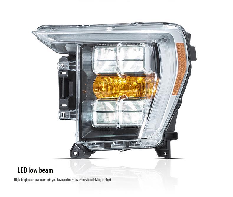 Ford F150 Raptor LED Turn Signal & Daytime Running Light Headlight Assembly