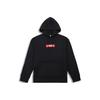Худи Levis с логотипом, свободный крой, мужские худи, черный, 72632-0023