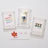 3 Inch Acrylic Magnet Photo Frame Mini Polaroid Photo Display Frame DIY Refrigerator Decoration Photos Storage Display Stand
