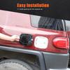 Глянцевая Черная ABS Накладка на Крышку Топливного Бака Для Toyota FJ Cruiser 2007-
