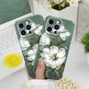 Потрясающий чехол для телефона с магнолиями для iPhone 13 12 11 7 8 6 6S Plus Pro Max Mini X XS XR SE 2020 2022 Пленка Жесткая Крышка