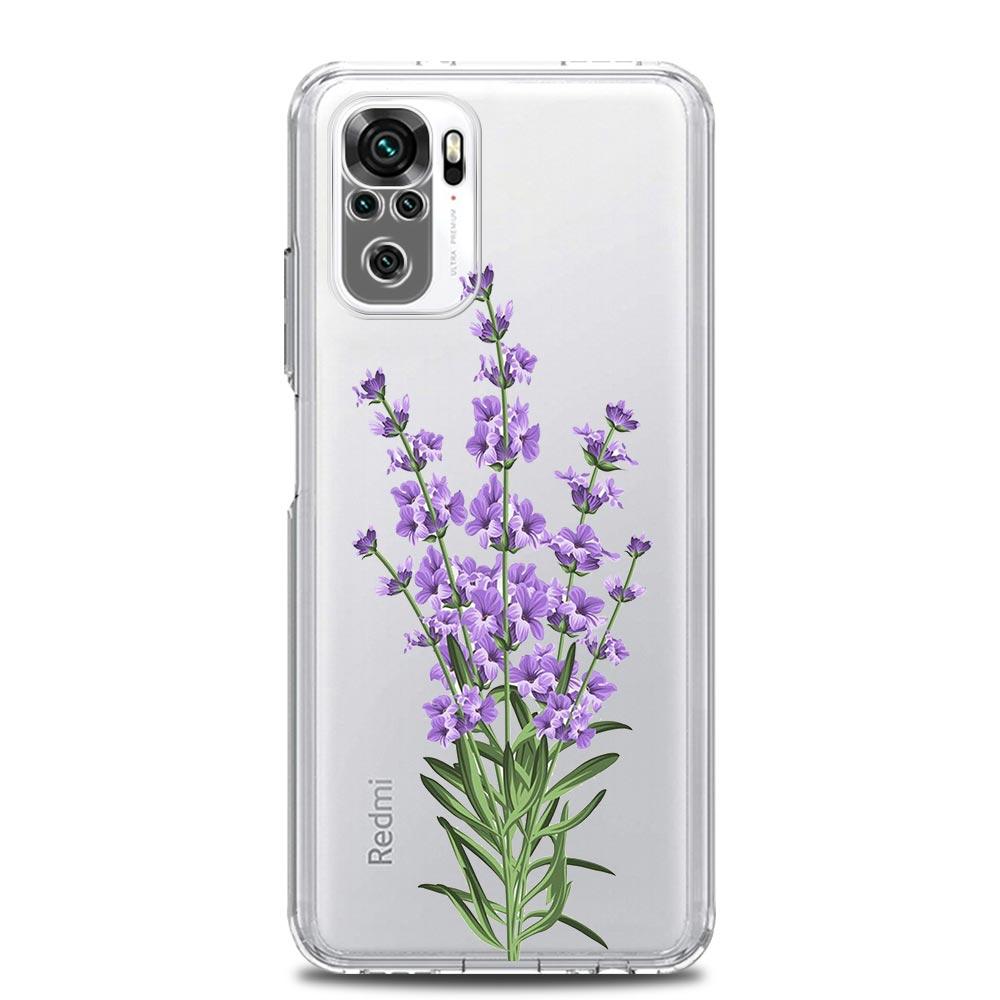 Винтажный чехол для телефона с листьями подсолнечника и цветами для Xiaomi Redmi Note 12 Plus 10C 10 11 9 8 Pro 9S 7 8T 9T 9A 9C, прозрачный чехол-бампер