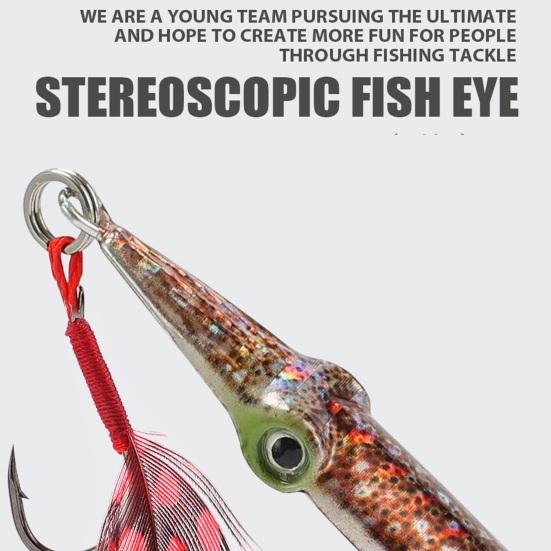 21г/ 6,6см Бионическая приманка Острый крючок 3D Имитация рыбьего глаза Имитация Соблазнительная Рыбалка Дорожка