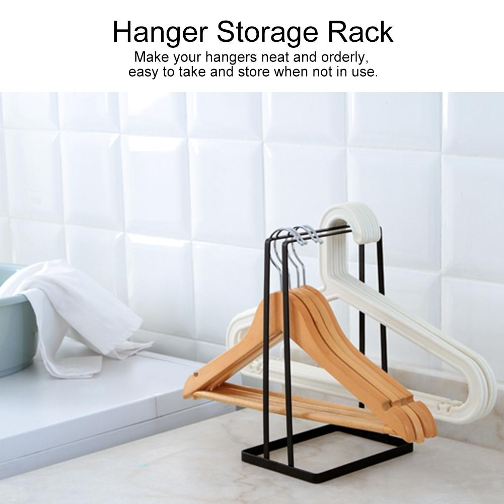 Multifunctional Portable Iron Household Clothes Hanger Storage Rack Holder Stand Organizer