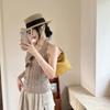 Womens Woven Leather Crossbody Bag Minimalist Shoulder Handheld Satchel In Soft Full-Grain Cowhide