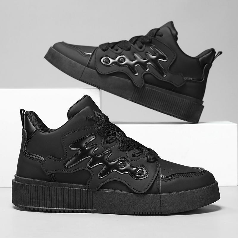 Hiphop Plaform Shoes Men Casual Sneakers High Top Graffit Comfortable Boots for Men Walking Running Shoes Trend Student Sneakers