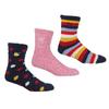 Womens/Ladies Cosy Socks (Pack of 3)