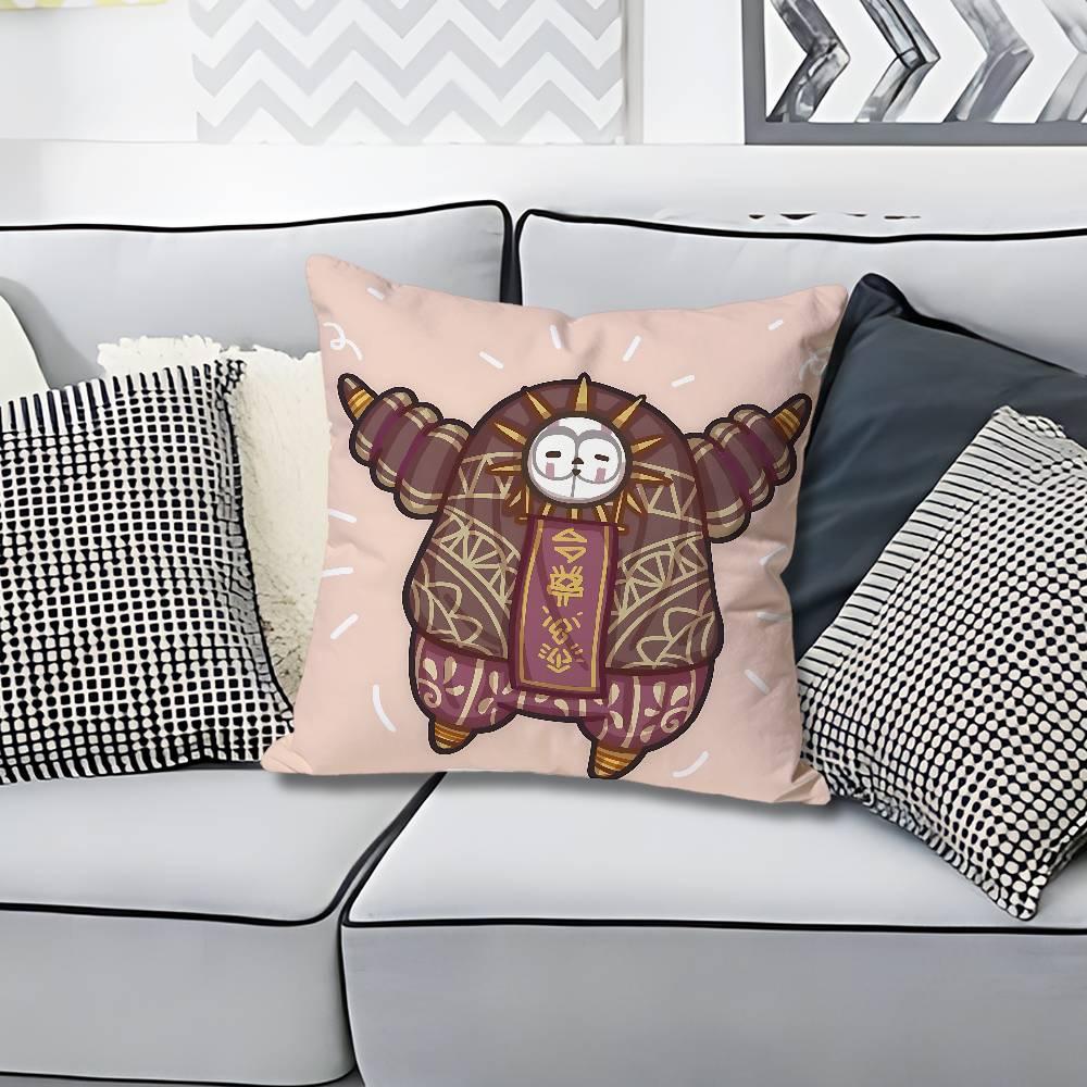 Gamer CClair Obscur EExpedition 33 Various Sizes Square Pillow Case For Car Home Bedchamber Decor Custom Valentine gift