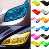 Car Headlight Lamp Film Fog Lamp Sticker Car Headlight Tailing Moulding Foil Self-Adhesive Car Accessories Vinyl Wrap Universal