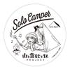 Appetite and Me DESIGNS Tenmaku Design Collaboration Наклейка Mountain, × tent-Mark [Solo Camper]