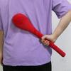 Китайский обернутый фланелевый инструмент для массажа мышц, постукивания, похлопывания, шеи, спины, легко гнется, высокая эластичность, латекс
