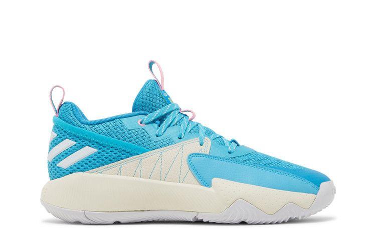 Men's Sneakers adidas Dame Certfied EXTPLY 2.0 Signal Cyan Signal Cyan/Cloud White/Shock Cyan