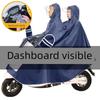 Authentic Electric Vehicle Rain Poncho, Motorcycle Raincoat, Single or Double Person, Enlarged and Thickened, Full-Body Storm-Proof for Electric