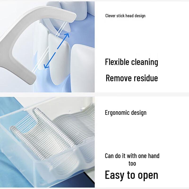 FAWNMUM Bulk Dental Floss Picks