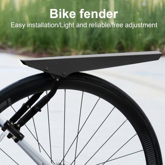 Велосипедное крыло регулируемое водонепроницаемое легкое универсальное заднее крыло для горного велосипеда, шоссейного велосипеда, брызговик, аксессуары для велосипеда