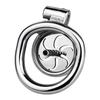 Flat Male Chastity Cage Device with Metal Ribbed Urethral Plug US Delivery SM BDSM Adult 18+ Sex Toys for Men Gay Couple