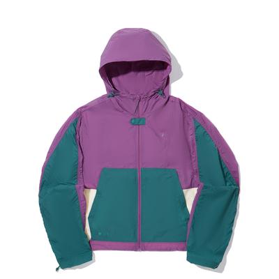 Li Ning Trendy Sports Series Удобная повседневная простая свободная универсальная куртка с капюшоном Женские куртки AFDVC06-1