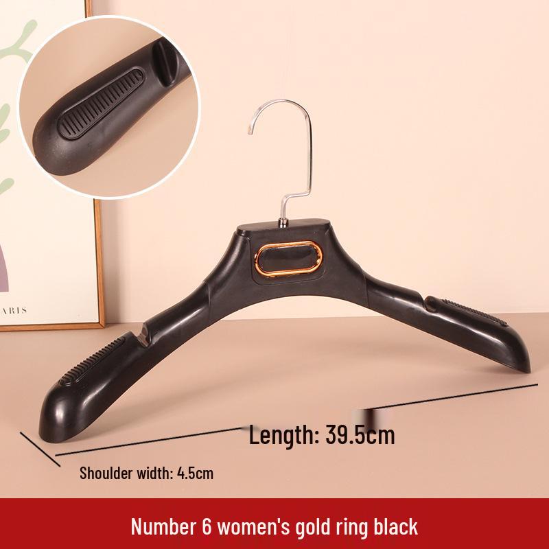 Non-Slip, Mark-Free Plastic Hangers for Home & Store Use - Ideal for Clothes Storage