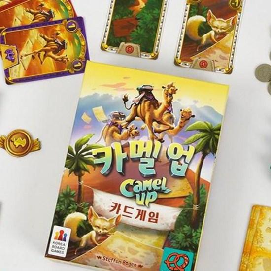 Корейские настольные игры Camel Up Card Game, популярная корейская игра
