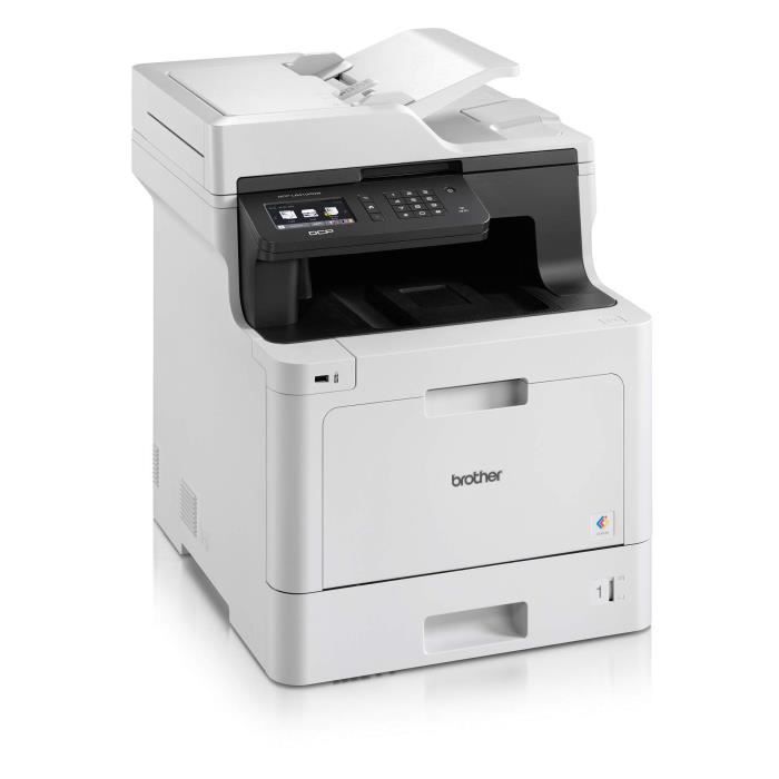 Imprimante Multifonction 3-en-1 BROTHER DCP-L8410CDW - Laser - Couleur - Réseau Wifi - A4