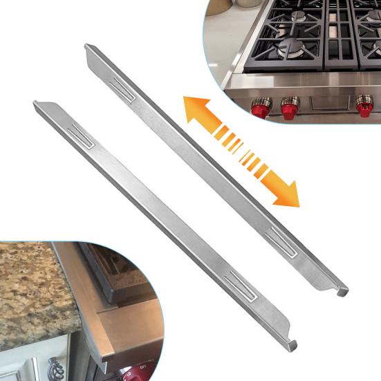 2 шт. крышка зазора плиты заполнитель зазоров боковин плиты против пятен заполнитель зазоров плиты