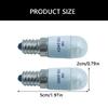 2Pcs Sewing Machine LED Bulb Small Pygmy Bulbs Small Screw Bulb Sewing Machine Lighting Accessory for Crafting
