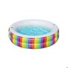 Bestway Inflatable Kids Paddling Pool 206 X 206 X 51 Cm Rainbow