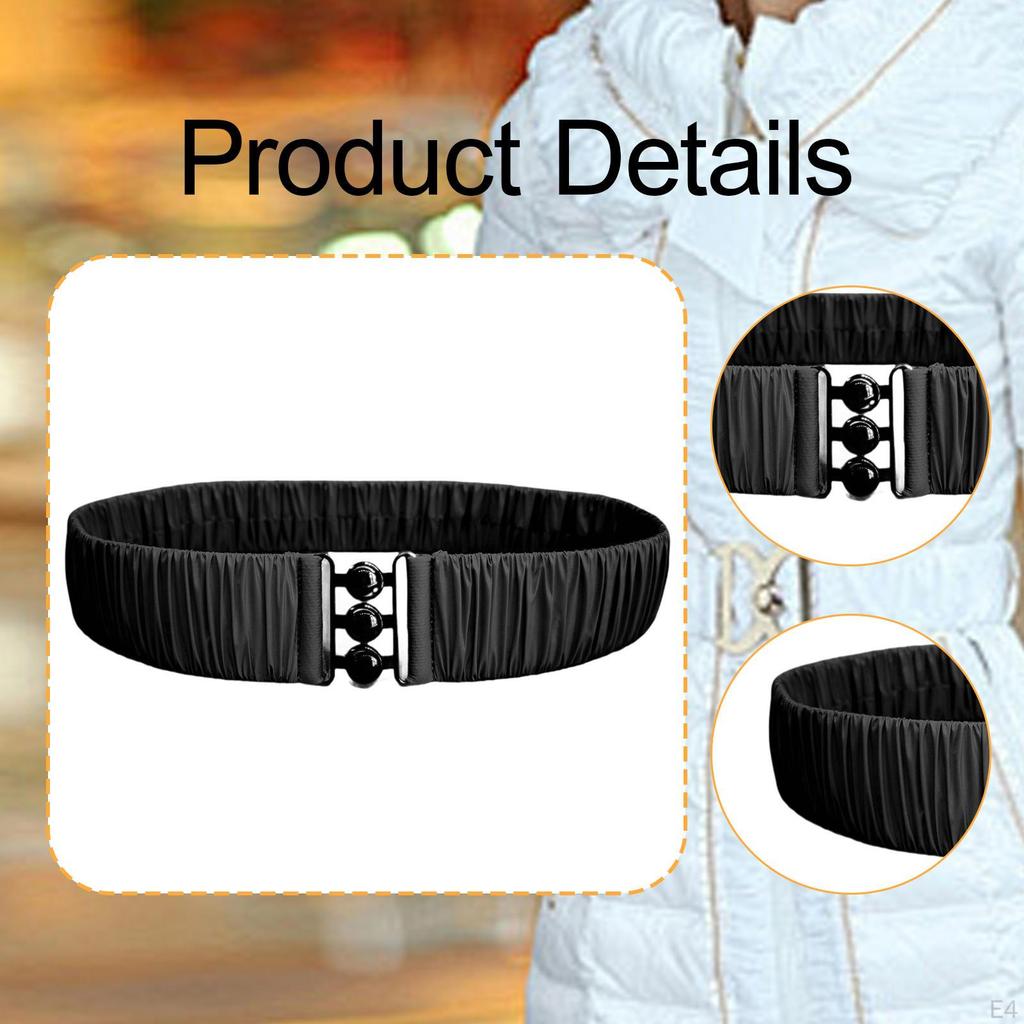 Эластичный поясной ремень Повседневный элегантный пояс для зимней верхней одежды