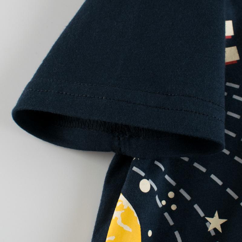 27kids Летняя футболка с коротким рукавом для мальчиков - Европейский и Американский стиль для детей