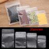 20 Pcs Pack Self Seal Waterproof Matte Reclosable Pouches Packaging Bag Zipper Storage