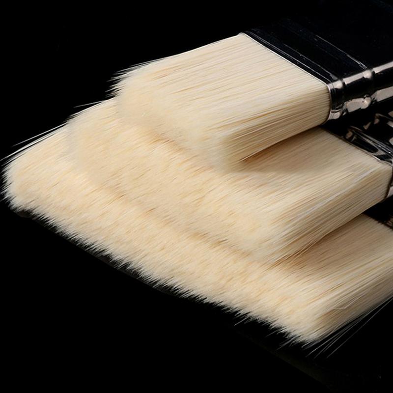 1 шт. нейлоновая щетина, жесткая щетина, ручка для рисования, гуашь, акварель, большая площадь, масляная краска, акриловая настенная щетка, щетка для чистки барбекю