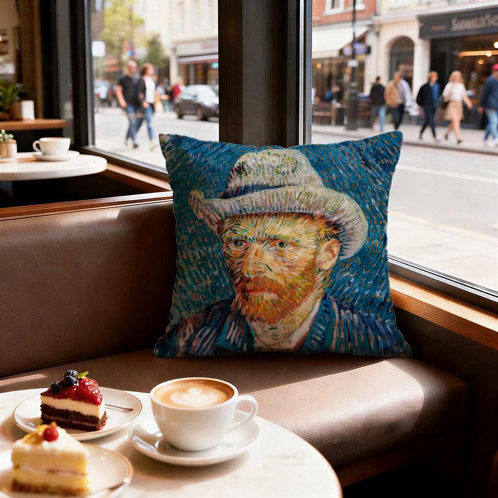 Art Van Gogh Cushion Cover Decorative Cushions Covers Cover Sofa x Pillow Piece x x Pillowcase