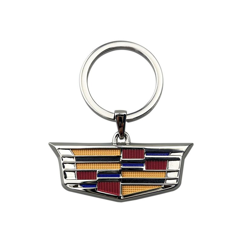 3D Metal Car Keychain Holder Key Ring Pendant for Cadillac ATS BLS SLS SRX CT4 CT5 CT6 CTS ESCALADE XT4 XT5 XT6 XTS Accessories