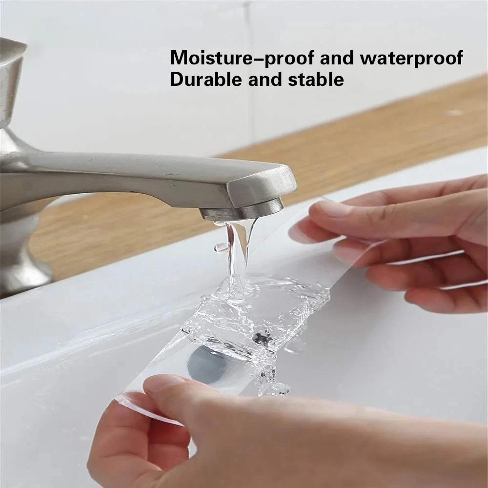 Ширина двусторонней ленты, прозрачная водостойкая многоразовая нано-лента, сильный липкий клей, автомобильный орнамент, кухня, ванная комната