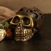 Brass Skull Vintage Medium