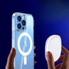 Подходит для Apple 16 Магнитный Прозрачный Чехол для Мобильного Телефона IPhone 13 Полная Защита от Падений XSMAX Прямой Край Подушка Безопасности Защитная Крышка