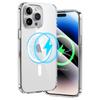 Phone Case Cover for iPhone 15 Pro,Compatible with MagSafe Magnetic Ring HD Clear Acrylic+TPU Phone Shell