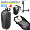 1/2Pcs 4L Electric Scooter Front Bag Waterproof EVA Hard Shell Bags Bicycle Handlebar Hanging Bag Carry Bag Storage Accessories