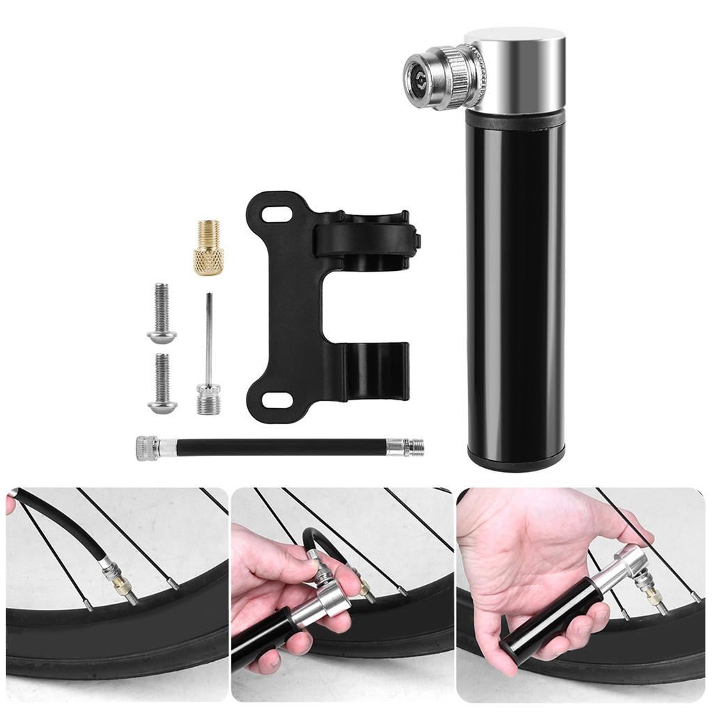 Light Weight Small Bike Pumps Universals Valves Bicycles Hand Tire Pumps for Road Cycling and Mountain Biking