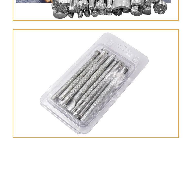 20-Piece DIY Leather Carving and Stamping Tool Set