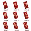 6PCS Red Pocket Luck Money Envelopes Vintage Money Pocket New Year Red Envelope  Chinese New Year