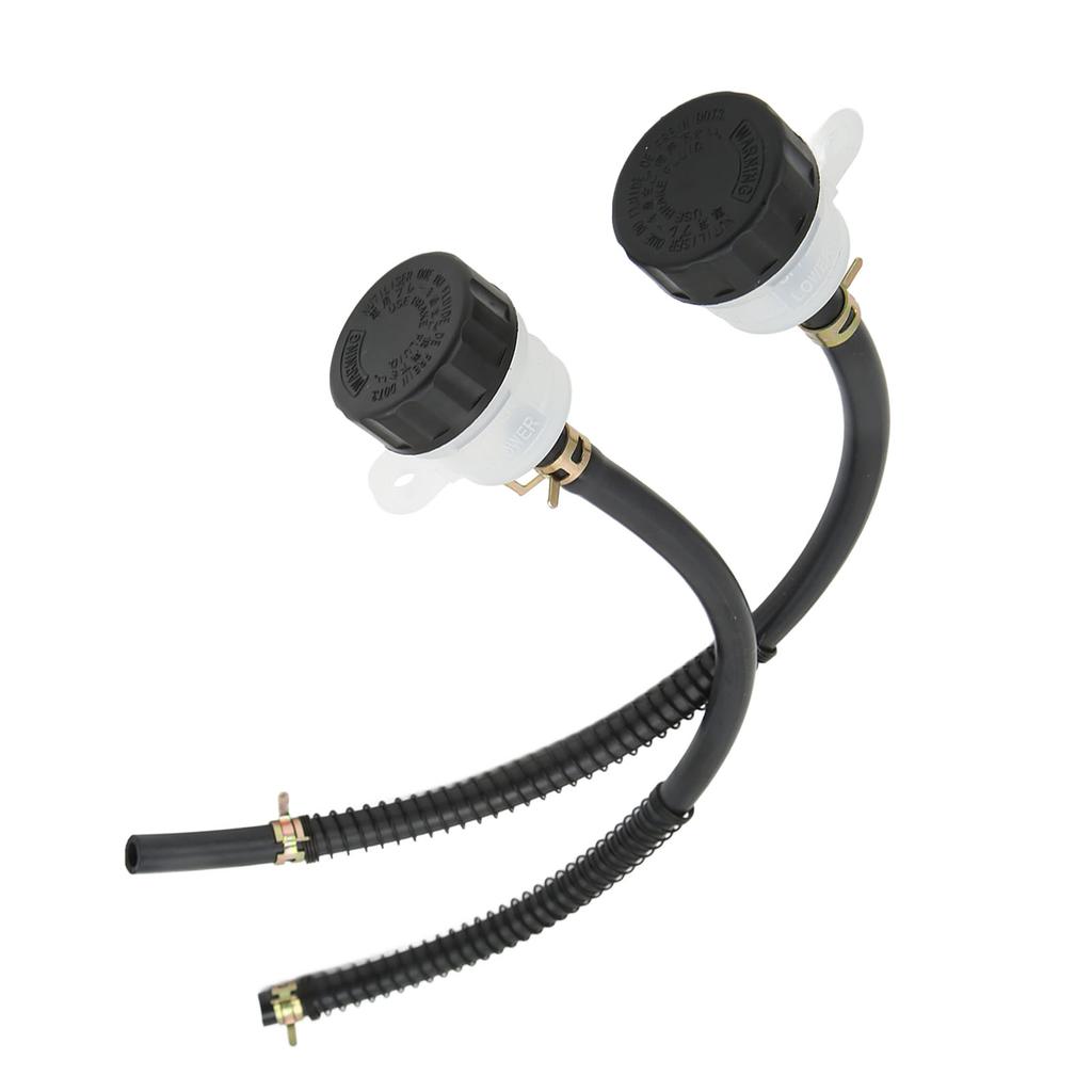 1 Pair Universal Motorcycle Front Brake Reservoir Master Cylinder Fluid Oil Reservoir for ATV Dirt Pit Bike
