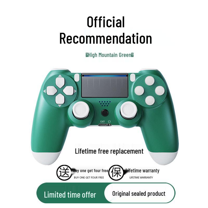 Compatible Wireless Bluetooth Controller for PS4 Pro, PC, Steam, iOS, and Mobile Devices
