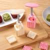 5Pcs/Set Chinese Style Mooncake Mold Hand Press Cake Mold Stamps Mid-Autumn Festival Pastry Mold Cake Decoration Baking Tools
