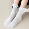 Mesh White Lace Socks Princess Mary Jane Shoes Socks New Lolita Socks  Girls